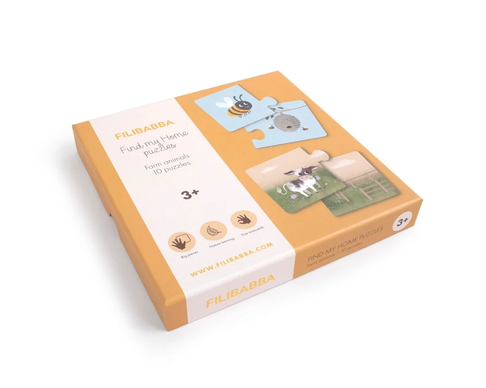 FILIBABBA - FIND MY HOME PUZZLES 3+