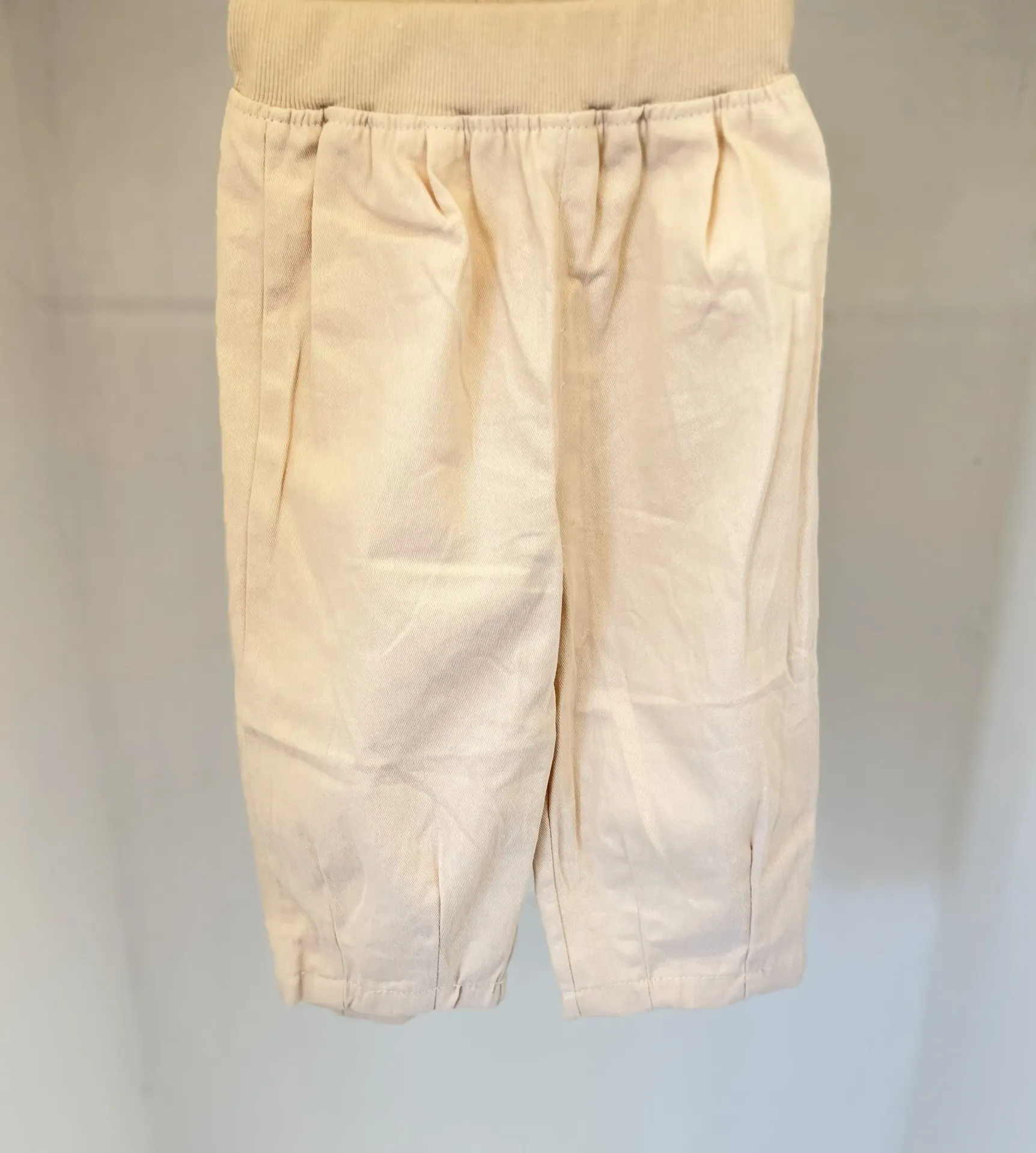 NANI - Grey & Ivory Striped Trousers (9-18M)
