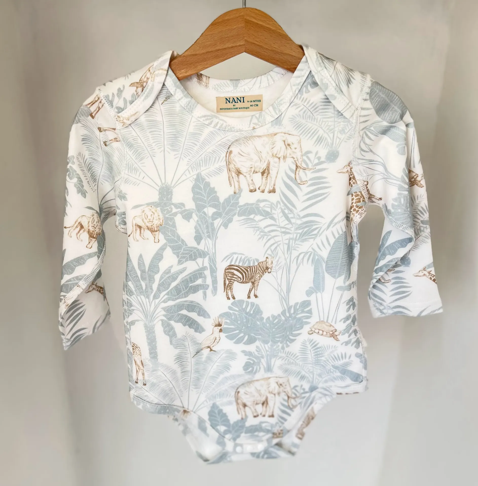 NANI - Long sleeve Romper Africa