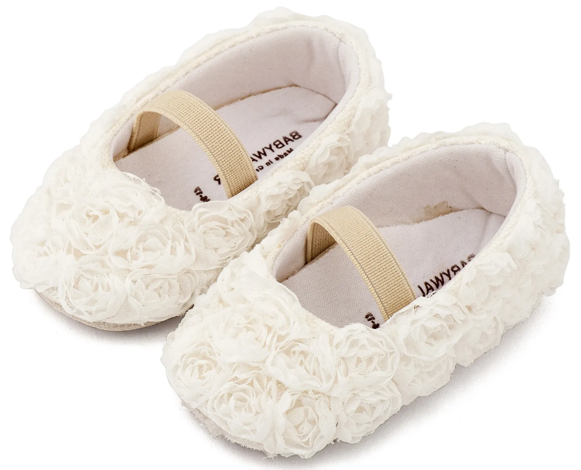 BABYWALKER GIRL SHOES MI.1661 (Λευκό, 0-6M)