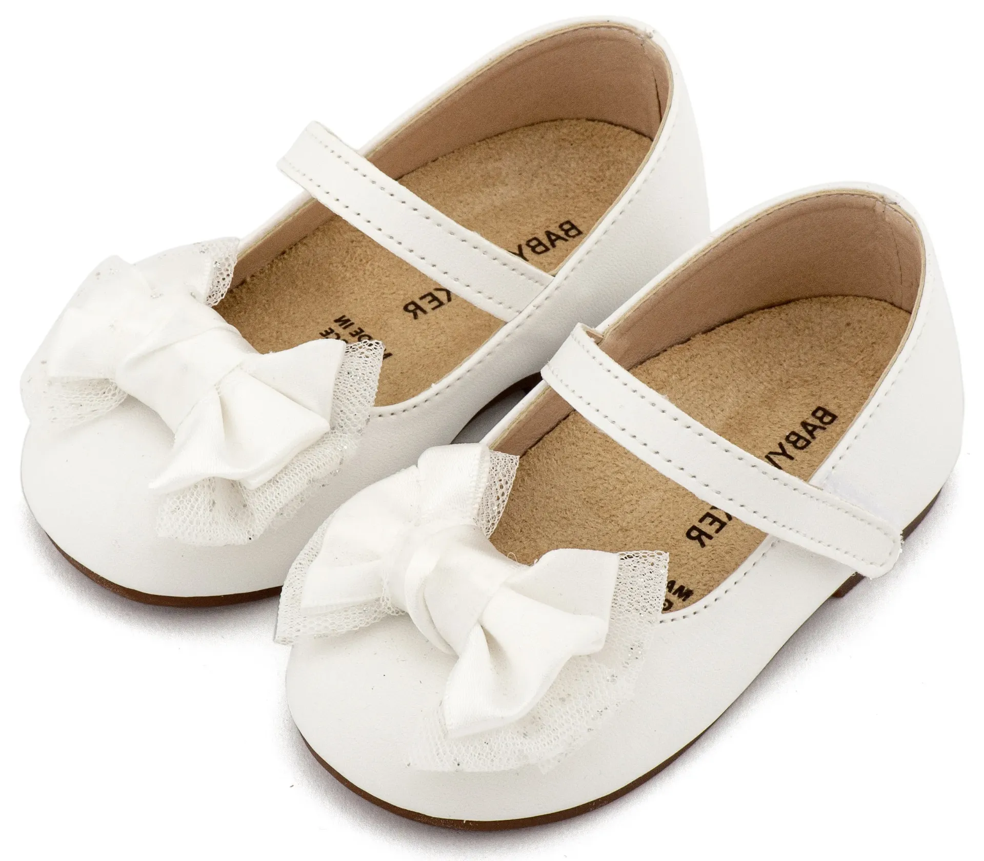 BABYWALKER GIRL SHOES BS.3599 (Λευκό, 19)