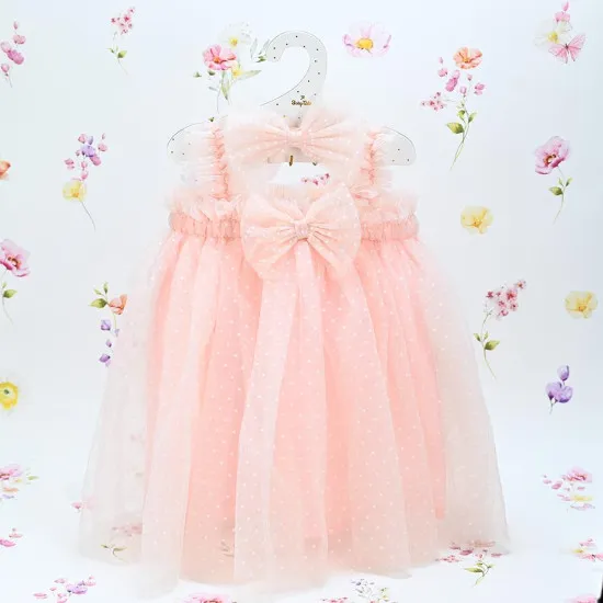 SoapTales - Pink Polka Dot Dress