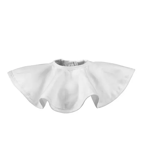 Elodie - Drool Bib - Vanilla White