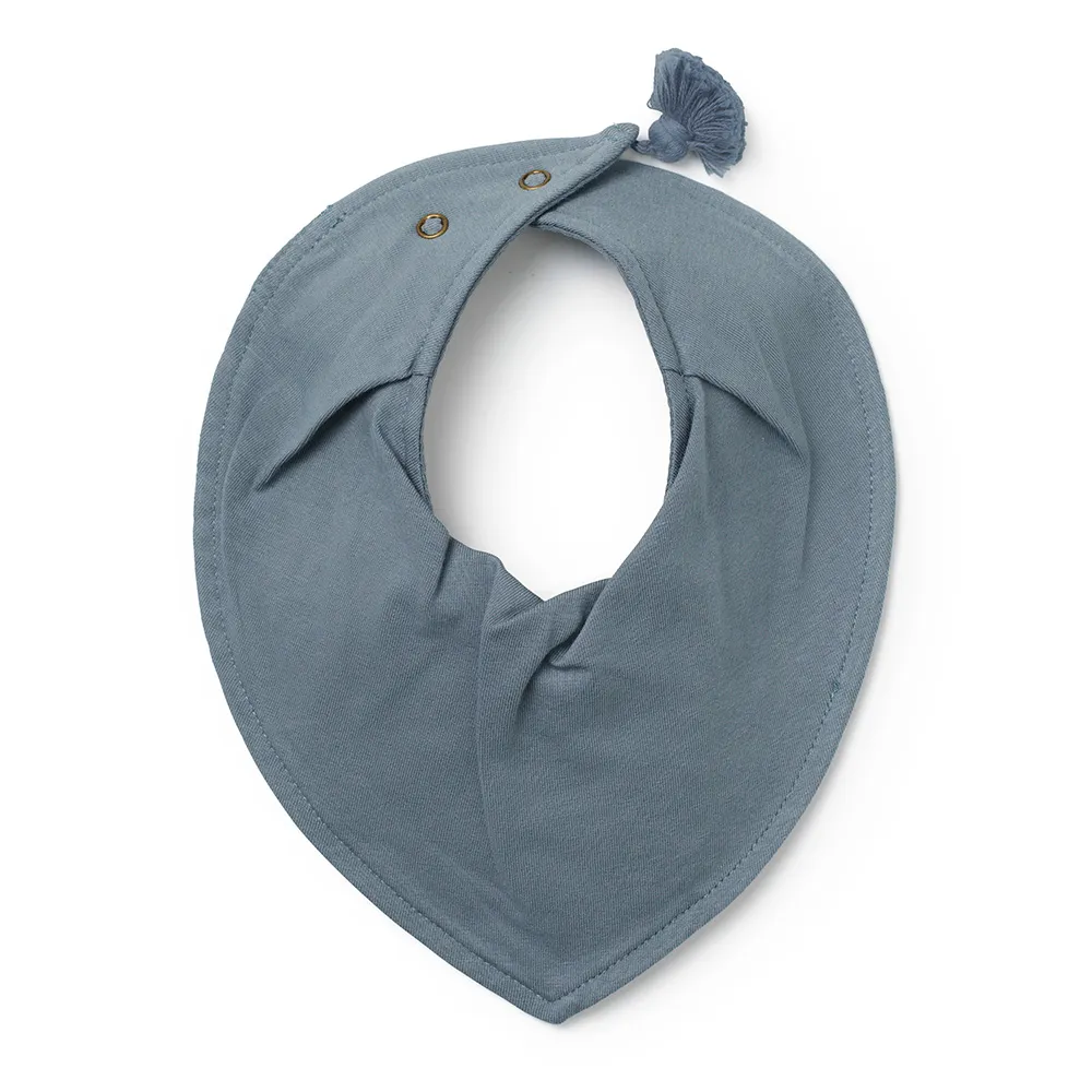 Elodie - Drool Bib - Tender Blue | Patousakia Baby Boutique