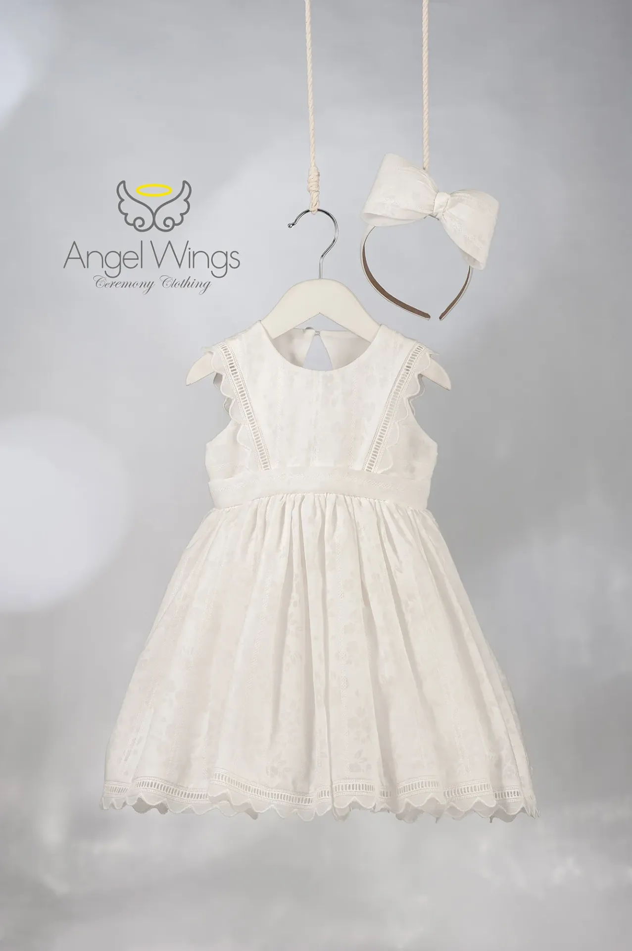 ANGEL WINGS DRESS HERMOSA 308 (3-6M)