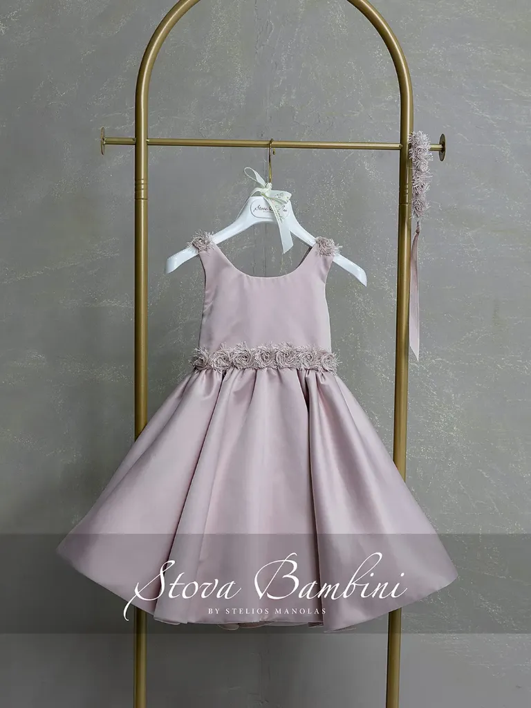 STOVA BAMBINI DRESS SS26 G24 (6-9M)