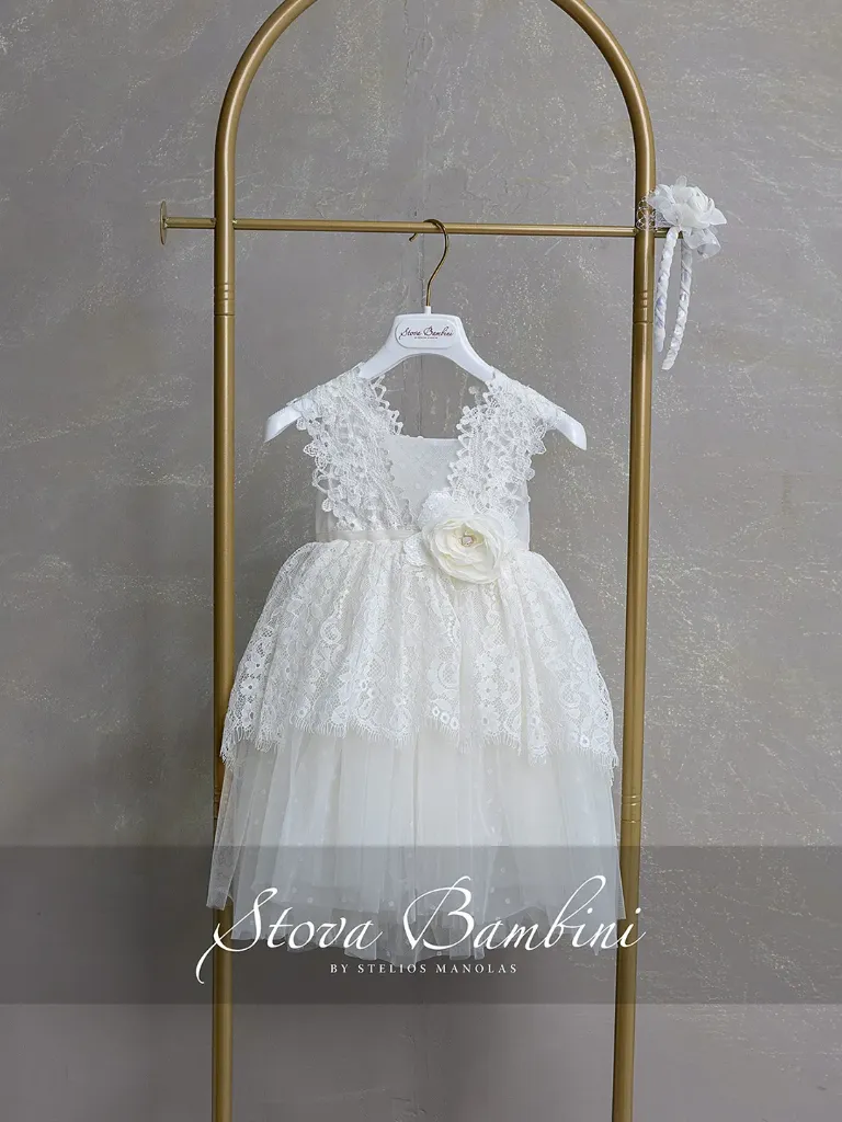 STOVA BAMBINI DRESS SS26 G16 (6-9M)
