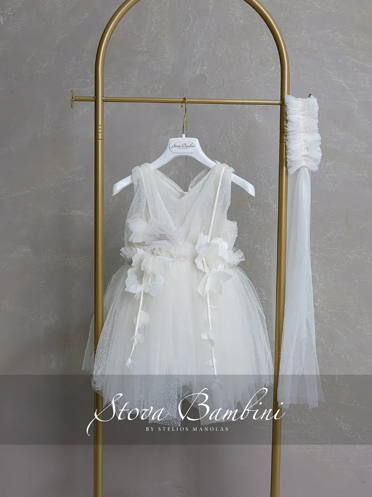 STOVA BAMBINI DRESS SS26 G10 (6-9M)