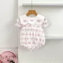 NANI - Pink Bow Romper