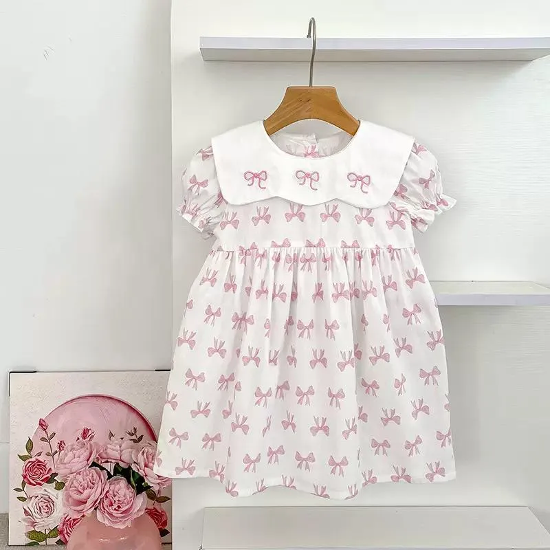 NANI - Pink Bow Dress