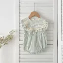 NANI - Sage Stripe Romper